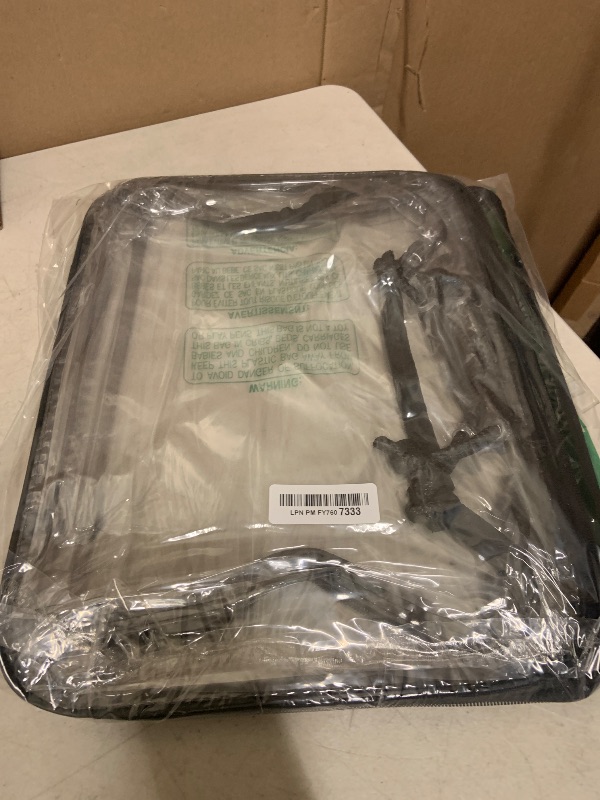 Photo 1 of 2 Packs Yarn Storage Bags, Clear Yarn Storage Organizer with Zippers and Handles, Crochet Yarn Bag Needles, Crochet Hooks, Yarn Balls, Yarn, Clothing & Toys(15.74 x 11.81 x 3.93 Inches)