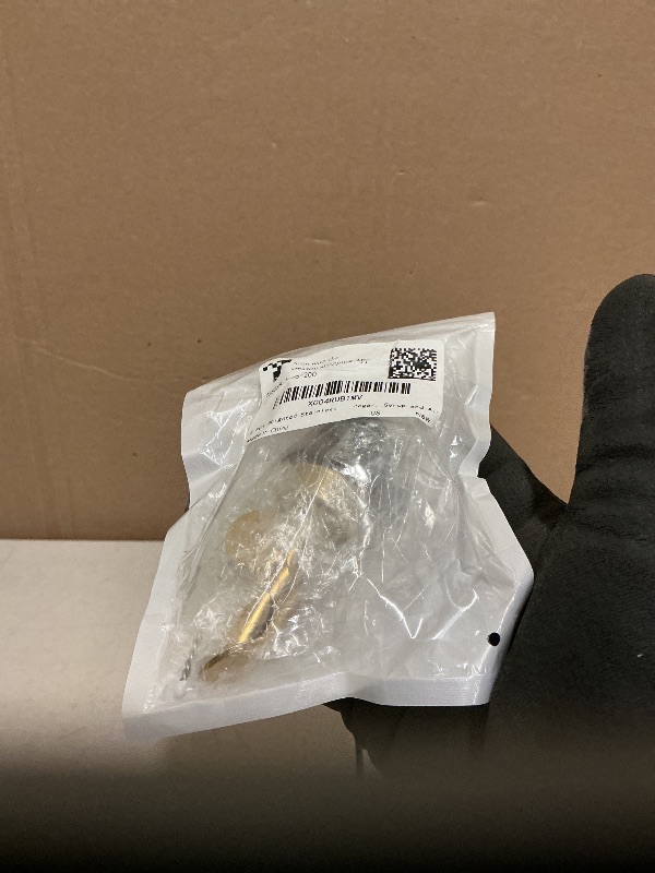 Photo 1 of 2 PCS Weighted Stainless Steel Bottle Pourers, Olive Oil Dispenser Spout, Self Closing Liquor Pour Spout, Weighted Pourer for Liquor Bottles, Oil Bottles, Vinegar, Syrup and Alcohol, Gold