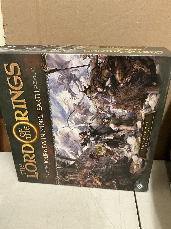 Photo 1 of The Lord of the Rings Journeys in Middle-earth Spreading War Board Game EXPANSION - Adventure Board Game for Kids and Adults, Ages 14+, 1-5 Players, 60+ Minute Playtime, Made by Fantasy Flight Games