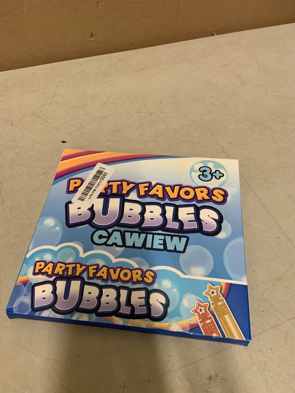 Photo 1 of 32 Pcs 8 Colors Neon Bubbles Party Favors For Kids, Mini Star Bubble Wand Bulk In Gift Box as Goody Bags Stuffer, Classroom Giveaways, Carnival Prizes Toy, Birthday Treats, Party Supplies For Toddlers