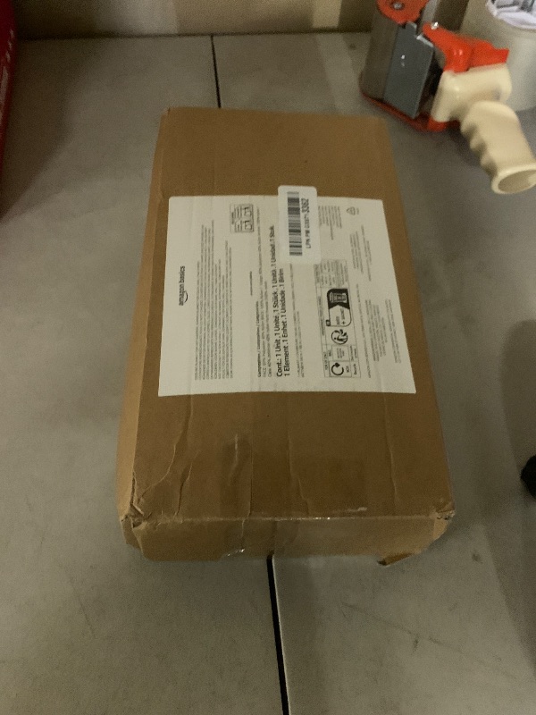 Photo 1 of Amazon Basics Striped Cooling Blanket for Hot Sleepers, Reversible Lightweight Thin Throw Blanket for Bed, Couch and Sofa, King (90" x 108"), Cyan Striped