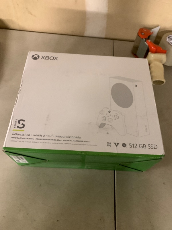 Photo 1 of Xbox Series S - All Digital Gaming Console - 512GB SSD - Includes Wireless Controller - 120FPS (Renewed Premium) *SEALED*