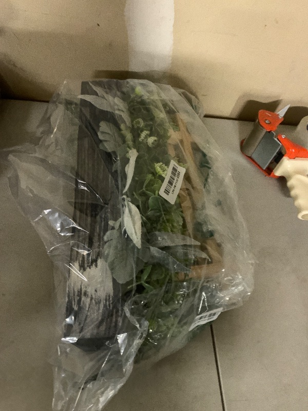 Photo 1 of KI Store Spring Easter Centerpiece Wooden Cross Decorations for Spring Easter Table Tabletop Mantel