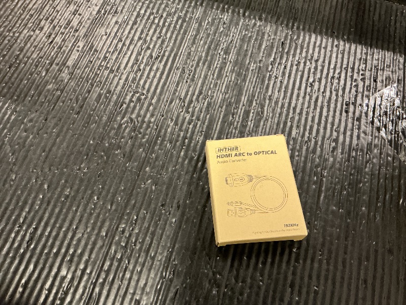 Photo 1 of 192KHz HDMI ARC/eARC to Optical Audio Adapter, HDMI ARC Cable for Soundbar to TV, Plug & Play Optical Audio to ARC Converter, Optical Audio Splitter Extractor Support for PCM/Dolby 5.1/DTS 5.1[No CEC]