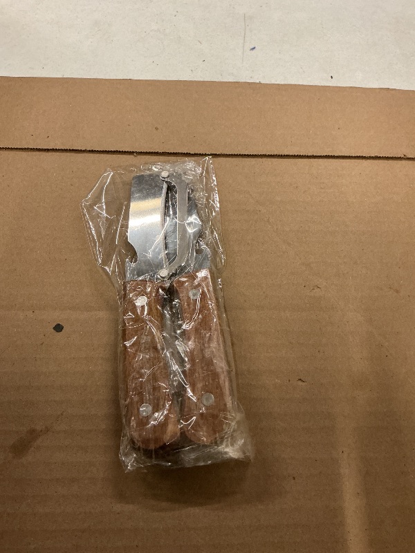 Photo 1 of 2PCS Multi-Functional Vegetable Peeler for Kitchen, Premium Vegetable Peeler with Wooden Handle and Bottle Opener, Multifunctional Vegetable Peelers Stainless Steel Blade Kitchen Tool