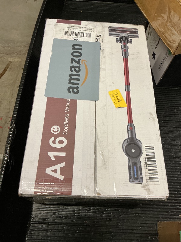 Photo 1 of CHEBIO Cordless Vacuum Cleaner, Stick Vacuum with Powerful Suction, 45Mins Runtime Vacuum Cleaners for Home, Anti-tangle and 1.5L Dust Cup, 6 in 1 Lightweight Vacuum for Hardwood Floor Carpet Pet Hair