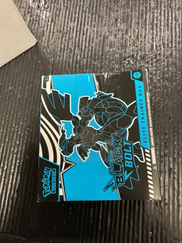 Photo 1 of Pokemon TCG Scarlet & Violet 10.5 Black Bolt Elite Trainer Box