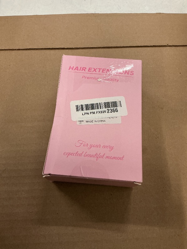 Photo 1 of 14 Inch Ponytail Extension - Soft Wavy Pony Tails Hair Extensions, Claw Clip Ponytail Extension, Synthetic Hair Extensions Ponytail, Clip in Ponytail (Color: Light Brown With Blonde Highlights)