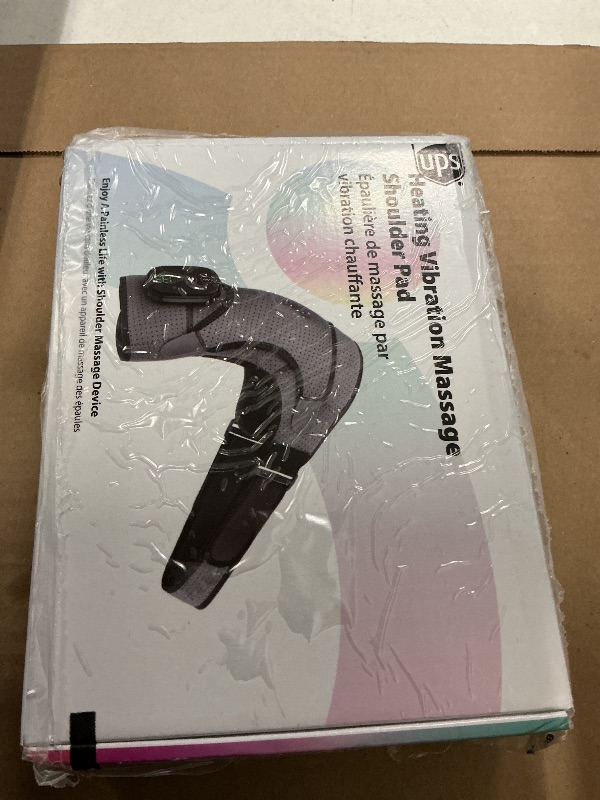 Photo 1 of Heated Shoulder Wrap with Massage, Shoulder Heating Pad for Rotator Cuff Frozen Shoulder, Cordless Shoulder Heating Pads Shoulder Massager with Heat