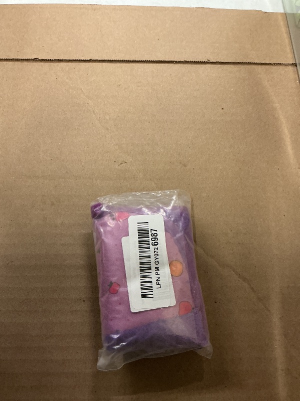 Photo 1 of 1pc Super Soft Kitchen Hand Towels - Hangable, Absorbent, and Durable, Travel Essentials, Purple, 1pc