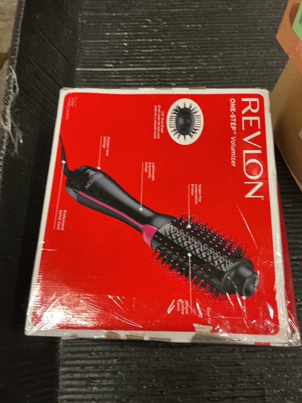 Photo 1 of REVLON One-Step Volumizer Hair Dryer and Styler – Easy Salon-Style Blowouts – Less Frizz, More Shine, and Reduced Heat Damage, for All Hair Types and Lengths (Black)