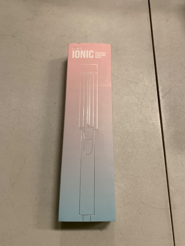 Photo 1 of 1.5 Inch Extra Large Curling Wand for Long Hair - Ceramic Tourmaline Barrel with 40000000 Negative Ions, 2 Clips & Heat-Resistant Glove