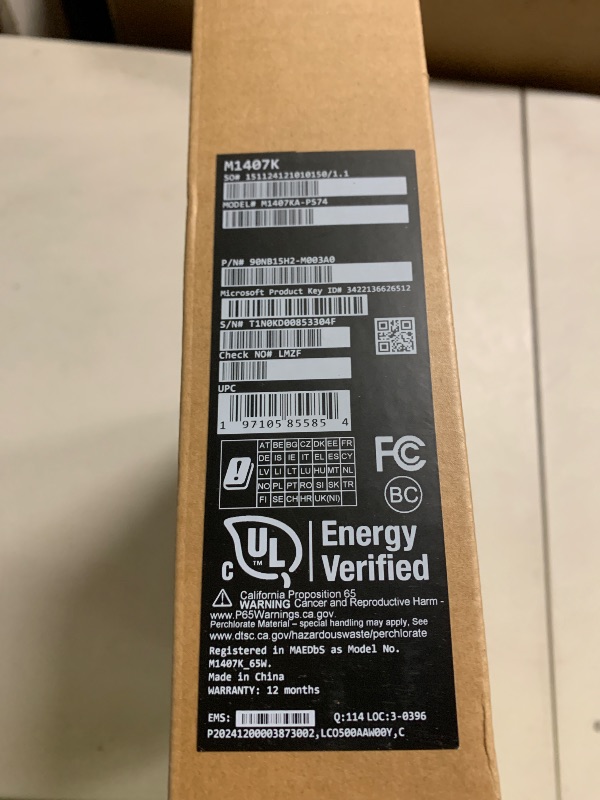 Photo 1 of ASUS Vivobook 14 Laptop, Copilot+ PC, 14” WUXGA 60Hz Display, AMD Ryzen AI 7 350 with XDNA NPU, AMD Radeon Graphics, 16GB RAM, 512GB SSD, Platinum Gold, M1407KA-PS74