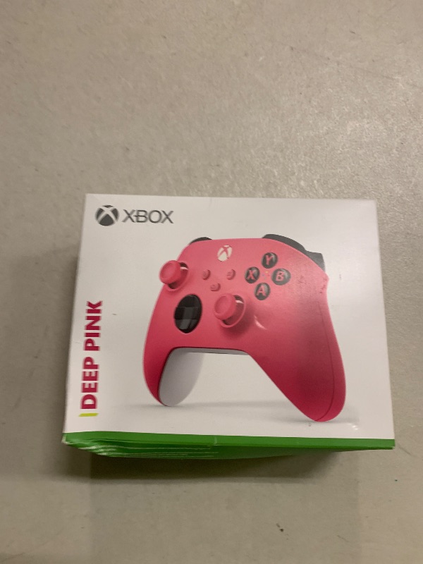 Photo 1 of Xbox Wireless Gaming Controller (2025) – Deep Pink – Play on, Windows, Android, iOS, FireTV Sticks, Smart TVs, VR Headsets