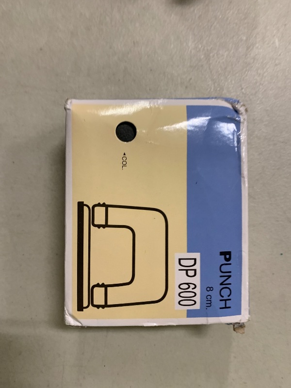 Photo 1 of 1 Pcs 2 Hole Paper Puncher, 1/4 Inch Diameter of Circle, 3.14 Inch of Hole Spacing Paper and Leather Hole Punch for Office and Home Supplies (Black, 2 Hole)