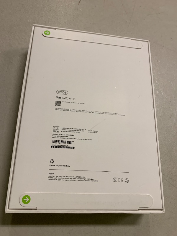 Photo 1 of Apple iPad 11-inch: A16 chip, 11-inch Model, Liquid Retina Display, 128GB, Wi-Fi 6, 12MP Front/12MP Back Camera, Touch ID, All-Day Battery Life — Blue