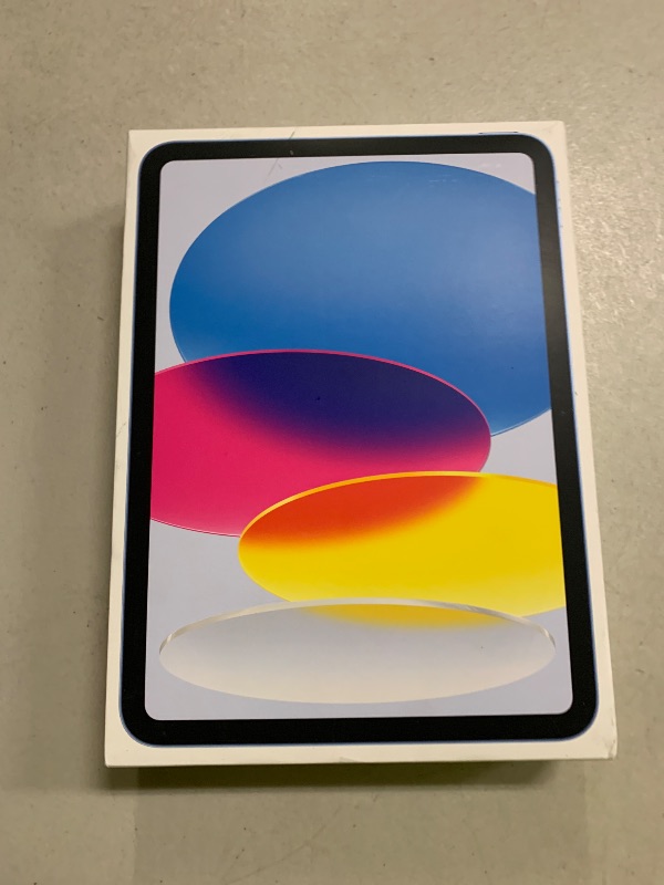 Photo 1 of Apple iPad 11-inch: A16 chip, 11-inch Model, Liquid Retina Display, 128GB, Wi-Fi 6, 12MP Front/12MP Back Camera, Touch ID, All-Day Battery Life — Blue