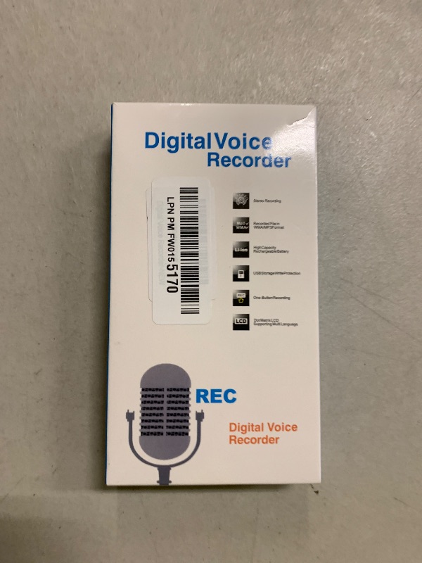 Photo 1 of 136GB Digital Voice Recorder, Sound Recorder with AI Noise Reduction, Playback & Voice Activation Audio Recording Device, 180 Days Storage Capacity Audio Recorder for Lectures/Meetings/Interviews