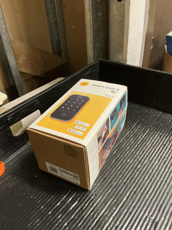 Photo 1 of Yale Security Assure Lock 2 Deadbolt, Black Suede Keyed Smart Entry Door Lock with Wi-Fi Connected Keypad for Code Entry and Remote Access, YRD410-WF1-BSP