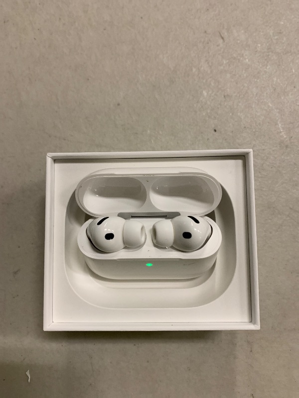 Photo 1 of Apple AirPods Pro 3 Wireless Earbuds, Active Noise Cancellation, Live Translation, Heart Rate Sensing, Hearing Aid Feature, Bluetooth Headphones, Spatial Audio, High-Fidelity Sound, USB-C Charging
