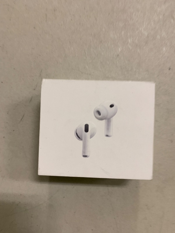 Photo 1 of Apple AirPods Pro 3 Wireless Earbuds, Active Noise Cancellation, Live Translation, Heart Rate Sensing, Hearing Aid Feature, Bluetooth Headphones, Spatial Audio, High-Fidelity Sound, USB-C Charging