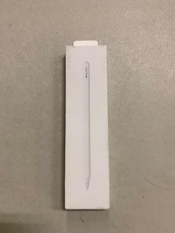 Photo 1 of *****NONFUNCTIONAL, FOR PARTS ONLY******
Apple Pencil Pro: Latest Model - Device Compatibility Check Required - Pixel-Perfect Precision, Tilt and Pressure Sensitivity, Perfect for Note-Taking, Drawing, and Art. Charges and Pairs Magnetically