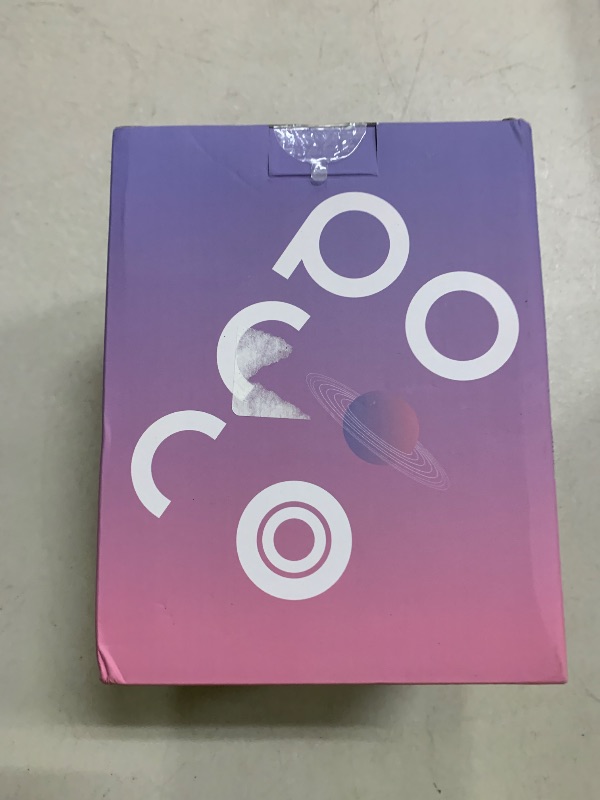 Photo 1 of POCOCO Galaxy Star Projector for Bedroom with Replaceable Optical Film Discs, Home Planetarium Night Light Projector with High-Definition Soft Light for Relax, Study, and Meditate, Stress Relief Gifts