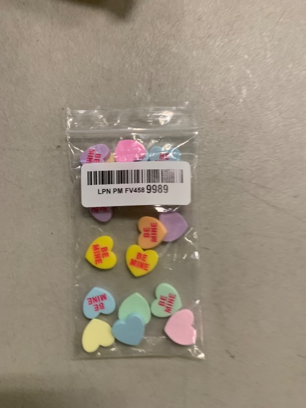 Photo 1 of 20 Pcs Random Color Flatback Resin Embellishments,Colorful Heart Shape Flatback Slime Charms,for Scrapbooking Embellishment DIY Craft Jewelry Making Ornament, Scrapbooking Embellishments