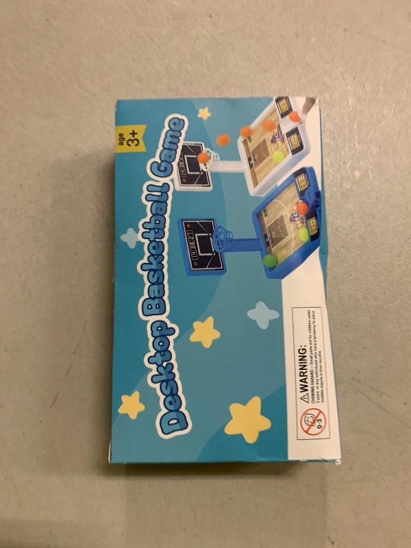 Photo 1 of 2 Pack Basketball Game Toys, Tabletop Basketball Shooting Game for Kids and Adults, Desk Games for Office for Adult to Reduce Stress, Basketball Party Favors Classroom Prizes for Boys Girls