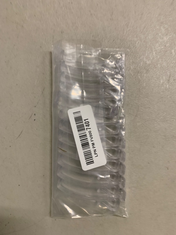 Photo 1 of 2.5 Inch Valance Clips for Horizontal Blind Valance (12 Pieces)