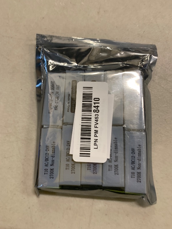 Photo 1 of 12 Volt Low Voltage Wedge Base Led Landscape Bulbs T5 T10 3W 300lm,T5 Malibu Path Garden Light Bulbs,921 922 912 194 168 T10 RV Camper Trailer Motorhome Marine Boat Dome Light,2700K Warm White,10 Pack