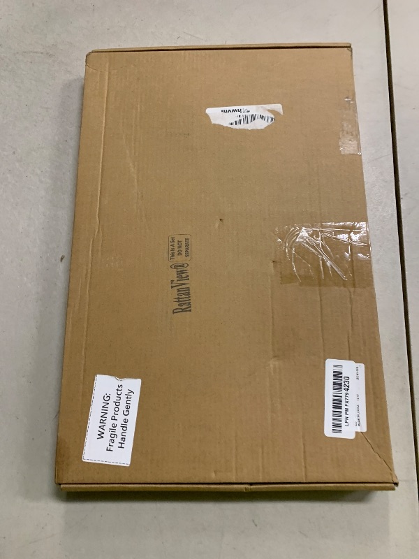 Photo 1 of 1 Pcs 16 Inch Extra Large Acrylic Risers Display Stands Rectangular 4-leg Acrylic Plant Stand, 6mm Thick Clear Shelf Riser Display Stands for Decor Collectibles Figures and Item Photography