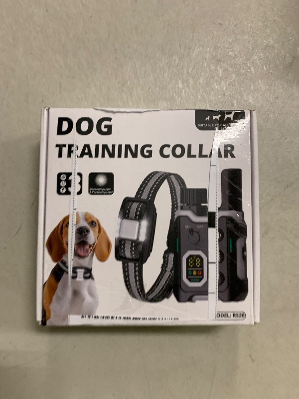Photo 1 of YOGAL Dog Shock Collar - 3300FT Dog Training Collar with Remote Innovative IPX7 Waterproof with 3 Training Modes, Rechargeable E-Collar for All Breeds (Blue)