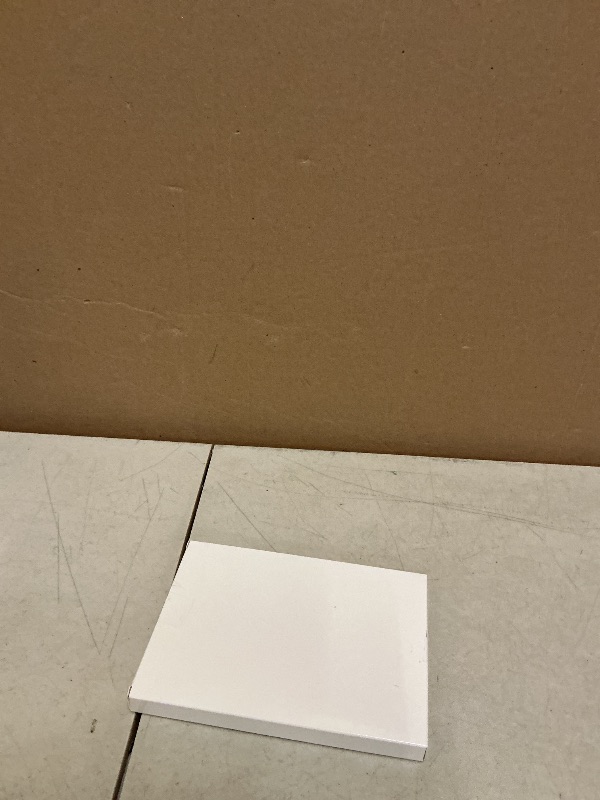 Photo 1 of 2 Pack BESTTEN 3-Gang Screwless Wall Plate, USWP4 Glossy Off White, Decorator Outlet Cover, H4.69” x W6.54”, Decor Light Switch Plate, Decorative Wallplat