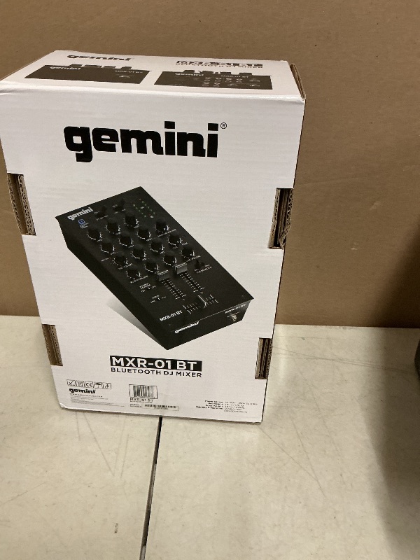 Photo 1 of Gemini 2-Channel Professional DJ Mixer with Wireless Bluetooth