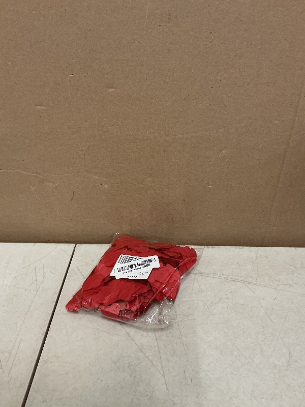 Photo 1 of 1 inch Red Tissue Paaper Heart Confetti 4000 Pieces Biodegradable Confetti Paper for Wedding Party Balloon or Table Decor