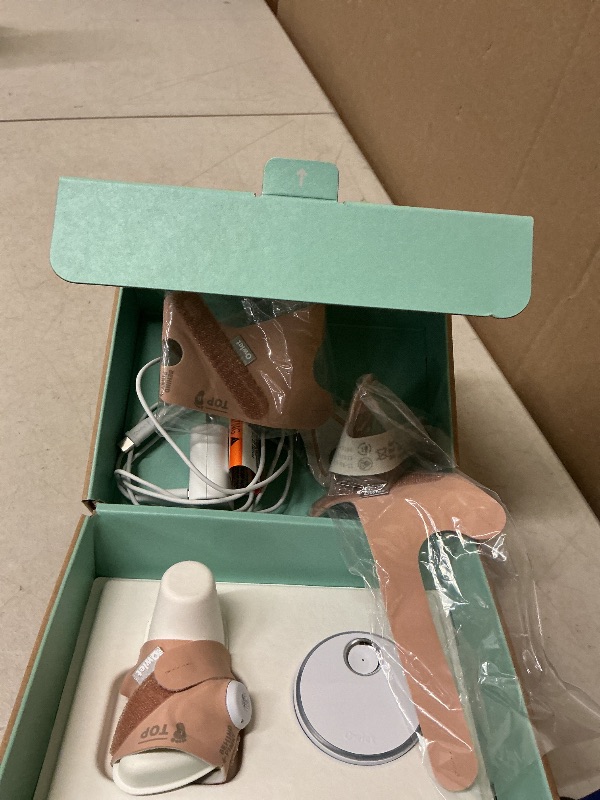 Photo 1 of Owlet Dream Sock - FDA-Cleared Smart Baby Monitor - Track Live Pulse (Heart) Rate, Oxygen in Infants - Receive Notifications - Dusty Rose