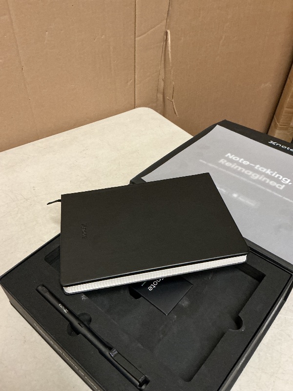 Photo 1 of XNote Smart Pen & Notebook Starter Set – AI-Powered Digital Note Taking, Real Paper Writing Syncs to App, Bluetooth Smart Notebook, 17-Hr Battery, Official Bundle with 5 Ink Refills