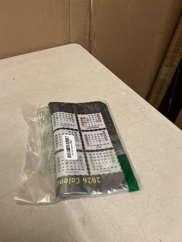 Photo 1 of 2026 Calendar Mouse Pad?9.8 * 11.8in Portable Size|Waterproof, Non-Slip, Smooth to use|with Complete 2026 Holiday Markings|Mouse pad for Work, Study, and Gaming