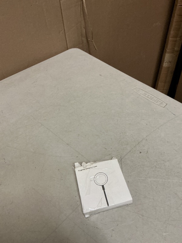 Photo 1 of 2026 Upgraded for Apple Watch Magnetic Fast Charger Cable, iWatch Charging Cord with USB-C to USB-A Adapter 2 in 1, Compatible with Apple Watch Ultra/SE/Series 11/10/9/8/7/6/5/4/3/2, 3.3ft White