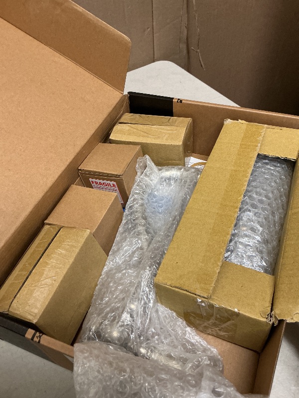 Photo 1 of Kingston Brass KS3246BEX 8" Center Wall Mount Bathroom Faucet, Polished Nickel