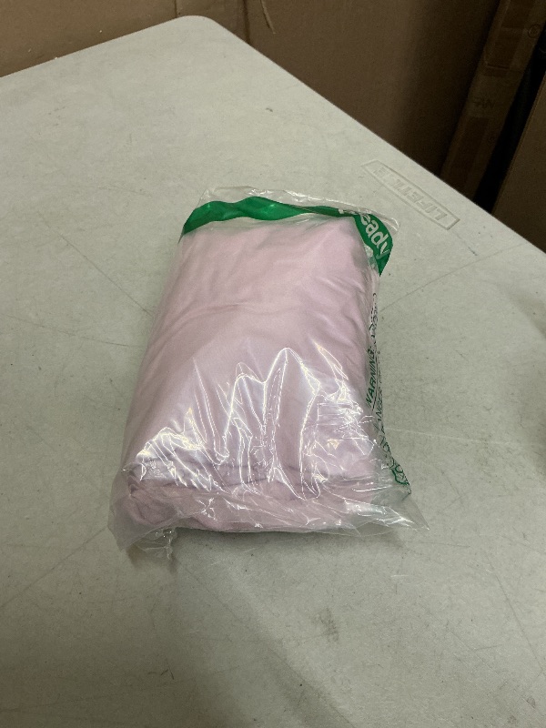 Photo 1 of 2-Pack Mini Crib Sheets Fitted - Pack N Play Sheets for Pack and Play Mattress - Stretchy Soft Microfiber Playard Bedding - Mini Toddler Bed Cover for Boys and Girls - Oeko-Tex - 38 x 24in, Pink Duo