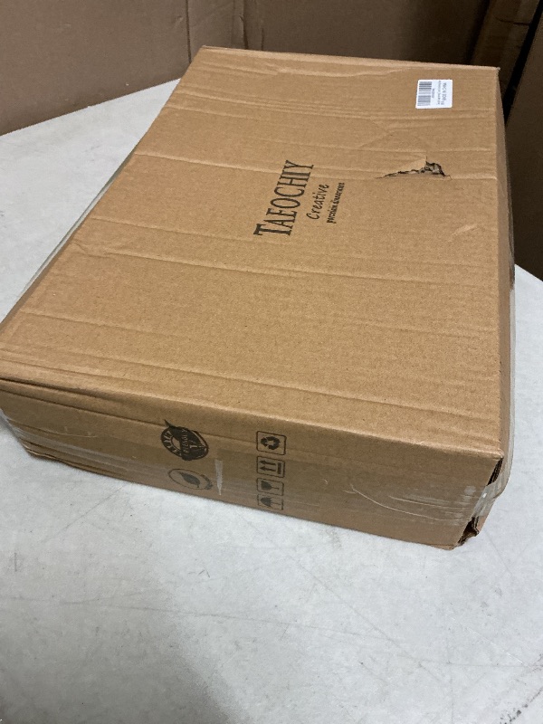 Photo 1 of 1pc Taeochiy 16" Large Serving Platter - Oval Large Serving Tray, Ceramic Turkey Platters, White Platters for Serving Food, Appetizers, Entertaining, Party,