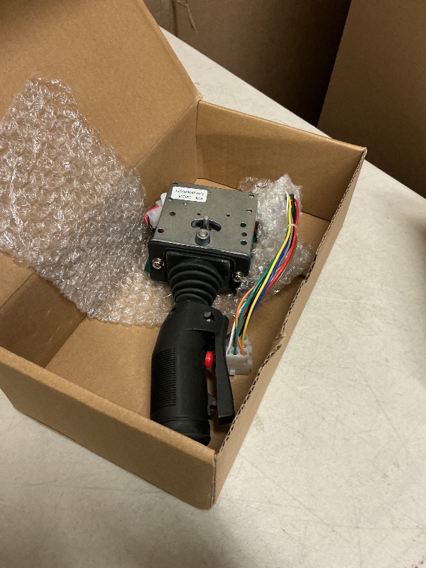 Photo 1 of leaptrend 159108 SJ-159108 Joystick Controller Compatible with Skyjack Electric Scissor Lift Parts SJIII3015, SJIII3215, SJIII3219, SJIII3220, SJIII3226, SJIII4620, SJIII4626, SJIII4632, SJIII4830