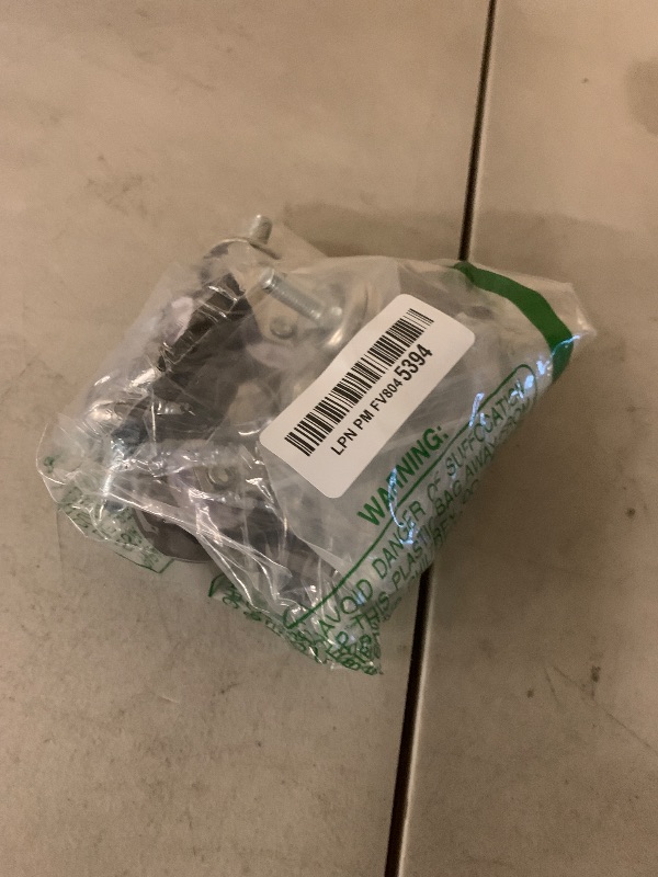 Photo 1 of 4Pcs 1.5 Inch Heavy Duty Caster Wheels Swivel Casters with Brake and M8 Threaded Stem, Loading 50kg/110lbs Black Rubber