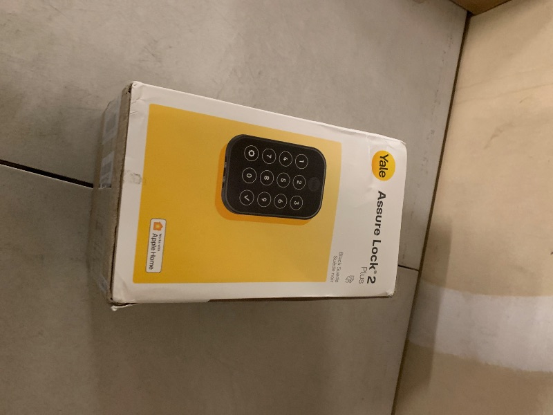 Photo 1 of Yale Assure Lock 2 Plus Deadbolt with Wi-Fi Connect, Black Suede, for Vacation Rental Hosts, YRD450-N-CB1-BSP