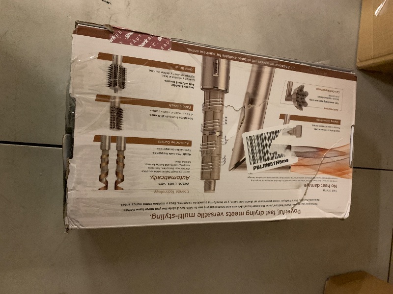 Photo 1 of Shark FlexStyle Air Styling & Drying System, Powerful Hair Dryer Brush & Multi-Styler with Auto-Wrap Curlers, Paddle Brush, Oval Brush, Concentrator Attachment, Stone, HD430