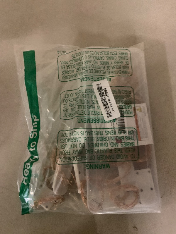 Photo 1 of 20 Pack Fairy Lights Battery Operated, 3.3ft 20 LED Mini String Lights Twinkle Lights Copper Wire Firefly Starry Lights for Mason Jars Wedding Party Christmas Centerpiece Table Decorations, Warm White