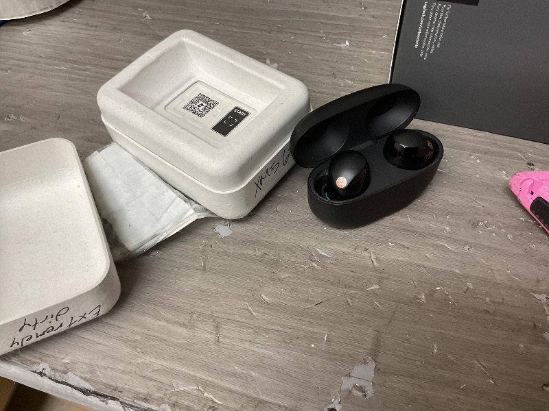 Photo 1 of SEE NOTES AND PICTURES,,,,,,,,,,Sony WF-1000XM5 Truly Wireless Noise Canceling Earbuds (Black)