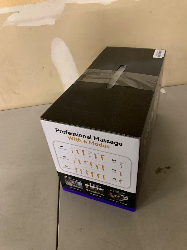 Photo 1 of Heyelax Leg Compression Massager for Circulation and Pain Relief FSA, Air Compression Boots Sleeve for Fast Recovery, Full Leg Massager for Muscle Relaxation- for Athletes, Runners, Gym (Medium)